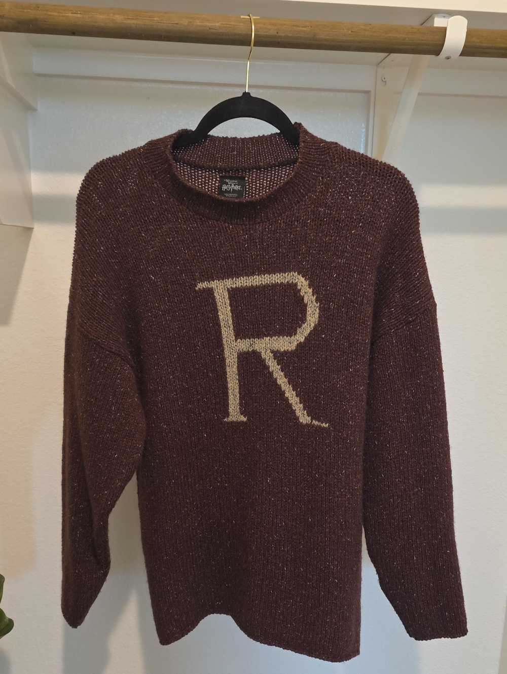 Harry Potter Ron Weasley "R" Christmas Sweater